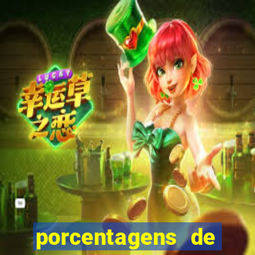 porcentagens de jogos pagantes